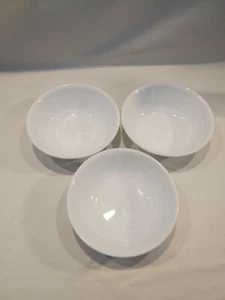 Corelle Livingware Winter Frost White cereal Bowls Set Of 3 - Picture 1 of 4