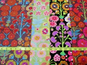 Quilt fabric - Kaffe Fassett - Sprays - 4 fat quarters - Picture 1 of 1