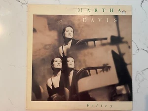 Martha Davis Policy   Record Album Vinyl LP Cut-out - Imagen 1 de 3