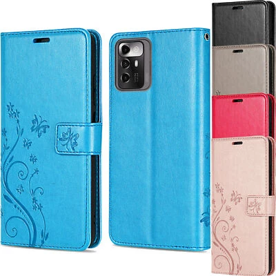 BETTERFON ZTE Blade V40 Vita Hülle Handyhülle Klapphülle Flip Case Schutzhülle Handytasche