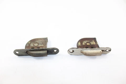 Vintage Window Sash Counterweight Rope Guides Reclaimed Pockets Only Cover