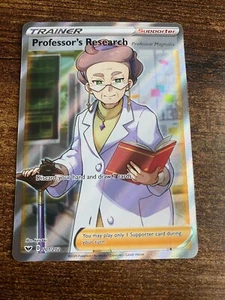 Professori Ricerca 201/202 Spada e Scudo NM Full Art Carta Pokemon Ultra Rara - Foto 1 di 4