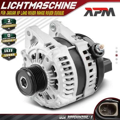 Alternator Generator 180A for Jaguar XF Land Rover Range Rover Evoque 2.2L - Image 1 of 4