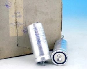 1 x Vintage MM Elko HUNGARY 50uF 450V 500V Electrolytic Capacitor 450/500V NEW - Picture 1 of 1