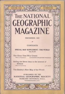national geographic-DEC 1922-THE GLORY THAT WAS GREECE. - Bild 1 von 2