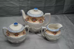 Porzellan Teeservice Vintage Japanisch 5 Teile Set - Bild 1 von 9