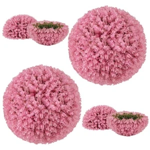 2Pack Topiary Ball Boxwood Artificial Plant Ball 17.5 " w/7 Thick Layers Leaves - Picture 1 of 10