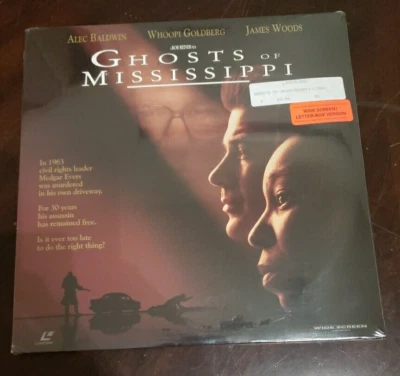 Sealed Laserdisc Ghosts of Mississippi 1997 Medgar Evers Murder Funky Formats U1 - Image 1 of 4