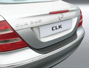 REAR BUMPER PROTECTOR SCRATCH COVER BLACK for MERCEDES CLK 2DR 9.05>4.09 RBP289 - Picture 1 of 3
