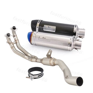 51MM For Aprilia RS660 2021-2025 Exhaust System Mufflers Header Pipe DB Killer - Picture 1 of 12