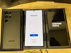 Samsung Galaxy S22 Ultra 5G S908U 512GB AT&T Cricket Wireless In-Box, Excellent - Picture 1 of 7