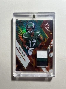 2022 Panini Phoenix Fire Fabrics Garrett Wilson Rookie Patch Jets /75 #FIRE-18 - Picture 1 of 2