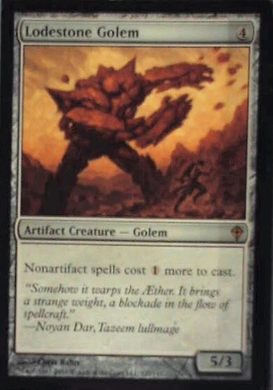 Lodestone Golem - Worldwake: #127, Magic: The Gathering Lp R99 - Image 1 of 1