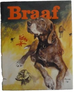 BRAAF by Rien Poortvliet: in Dutch hardback w/dust jacket, 1983 1st edition - Picture 1 of 6