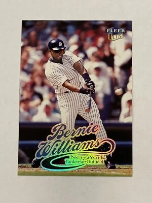 1999 Ultra New York Yankees Baseball Card #141 Bernie Williams - Image 1 of 2