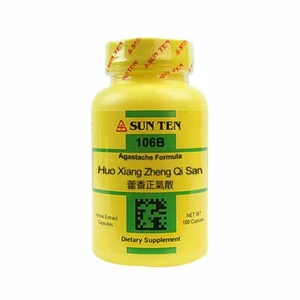 Sun Ten - Agastache Formula Capsules / Huo Xiang Zheng Qi San - Picture 1 of 1