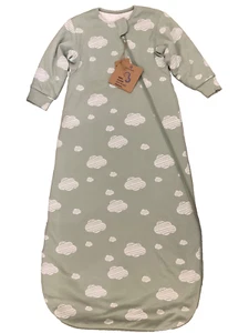Kaiya Baby Sleeping Bag For Toddlers Long Sleeve - Size 18- 3T (Green Sky) - Picture 1 of 8