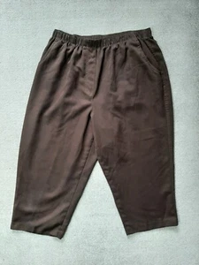 ALIA Womens Petite P Pants Size 28"x17" Brown - Picture 1 of 4