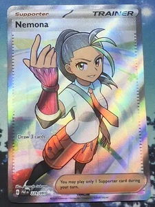 Nemona 229/091 Alternate Rare Pokemon Scarlet & Violet Paldean Fates - Picture 1 of 2