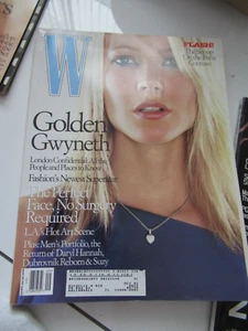 W Magazin September 2001 Gwyneth Paltrow Daryl Hannah perfektes Gesicht BESTPREIS $ - Bild 1 von 1