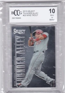 2013 Panini Select Mike Trout Thunder AlleyTA20 2nd Year LA Angels MVP-MINT 10 - Bild 1 von 1