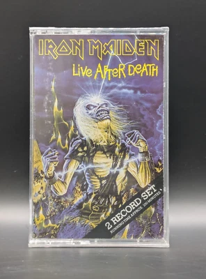 SEALED, Iron Maiden – Live After Death 4X2W-12441, Audio Cassette, US, 1985 - Image 1 of 4