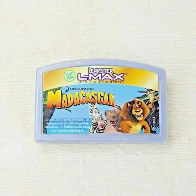 Leapster L-Max Explorer Madagascar Game Cartridge Only  NO CASE NO MANUAL - Image 1 of 4