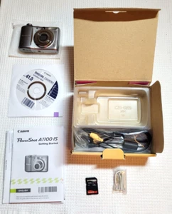 Canon PowerShot A1100 IS 12.1MP Digital Camera - WORKING - Picture 1 of 9