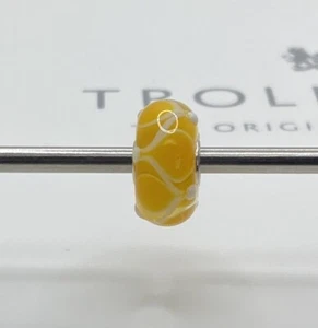 Trollbeads Yellow Glass Bead - Picture 1 of 6