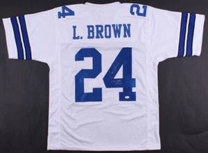 Larry Brown Signed Cowboys Jersey Inscribed "S.B. XXX MVP" (JSA COA) - Picture 1 of 4