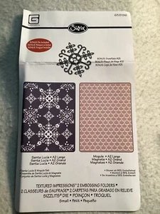 SIZZIX Texture Impressions Prägefolder LOVE & SWIRLING VINES SET - 658354 - Bild 1 von 4