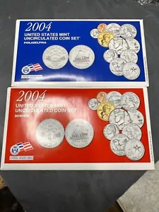 2004 United States Mint Uncirculated Coin Set - Picture 1 of 2