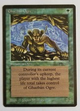 Arabian Nights MTG  Ghazban Ogre   Magic Common