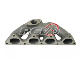 REV9 CIVIC INTEGRA B16 B18 B-SERIES CAST IRON T3 FLANGE T3T4 TURBO MANIFOLD - Bild 1 von 3
