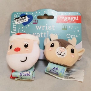 Infantino Go Gaga! Holiday Wrist Rattles - Picture 1 of 5