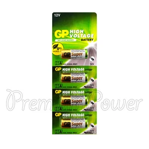 4 x GP 23A Alkaline Super batteries 12V MN21 A23 E23A V23GA 3LR50 LRV08 VR22 - Picture 1 of 1