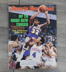 VINTAGE Sports Illustrated Magazine March 5, 1984 Magic Johnson Front Cover - Picture 1 of 7