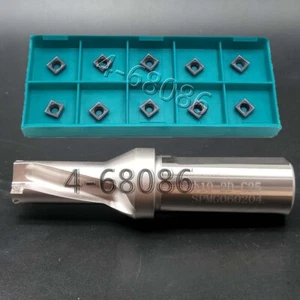 SP-19-C25-2D U drill indexable drill Φ19mm-2D-C25+10pc SPMG060204 carbide insert - Picture 1 of 9