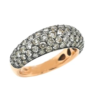 Valor Anillo de Brillantes Total 2,55 Quilates Fancy Color / Vs 750 Oro Rosa - Imagen 1 de 4