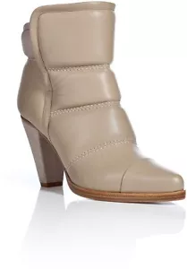 NEW CHLOE Beige Quilted Leather Ankle Boots (Size 38) - MSRP $995.00! - Picture 1 of 12