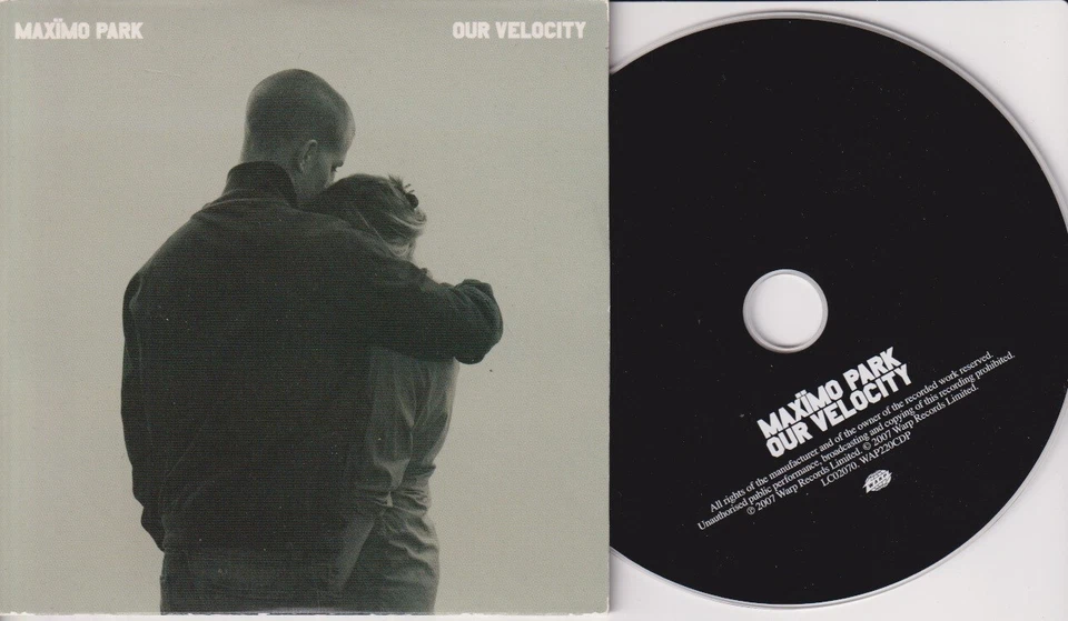 Maxïmo Park – Our Velocity - Import 1 Track Promo Single CD 2007 Warp Records - Bild 1 von 1