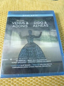 Venus & Adonis/Dido & Aeneas (Blu-ray) OPUS ARTE : Brand New & Sealed - Imagen 1 de 2