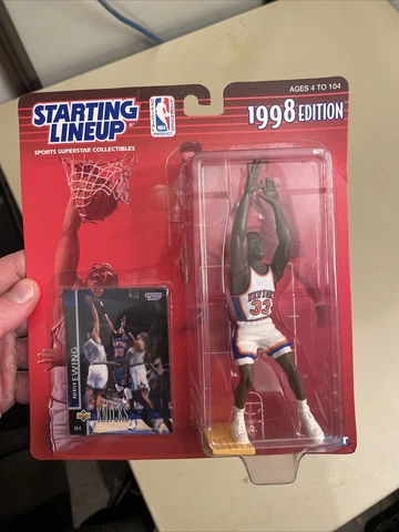 NEW YORK KNICKS PATRICK EWING  #33 NBA BASKETBALL STARTING LINEUP 1998 EDITION Cover
