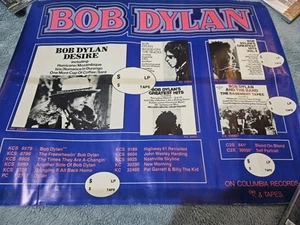 🔥🔥 Bob Dylan DESIRE Vintage Store Display Poster 1970s Promo Original - Picture 1 of 9