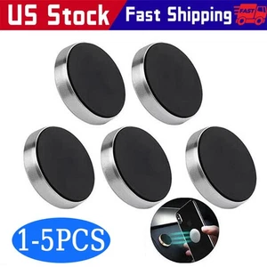 1-5Pack Magnetic Universal Car Mount Holder For Cell Phone Samsung Galaxy iPhone - Picture 1 of 15