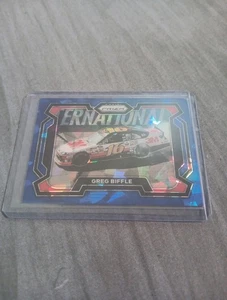 2024 Panini Prizm Greg Biffle Blue Ice Prizm - Picture 1 of 2