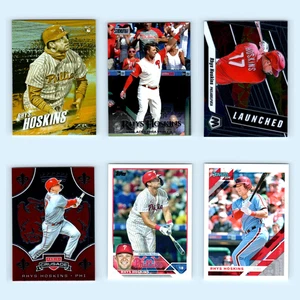 Rhys Hoskins Rookie Lot 6 Baseball Cards 2018 Topps Fire Hot Starts Gold Minted - Picture 1 of 8