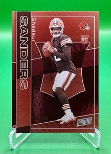 2025 Panini The National Silver Pack Shedeur Sanders Rookie Cards Red /99 RC - Picture 1 of 2