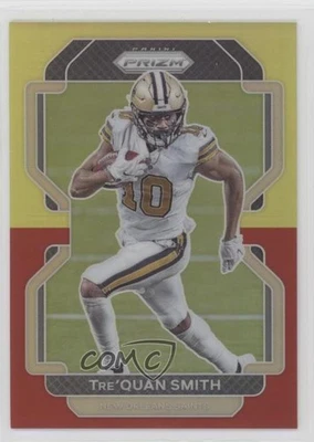 2021 Panini Prizm Red & Yellow Prizm 26/39 Tre'Quan Smith #302 - Image 1 of 3
