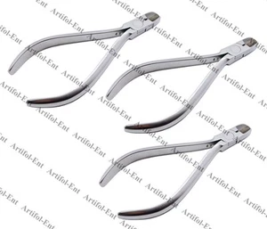 Orthodontic Plier, Hard Wire Cutter & Bending Forcep 13 cm–0.22x0.28 mm #678-104 - Picture 1 of 7